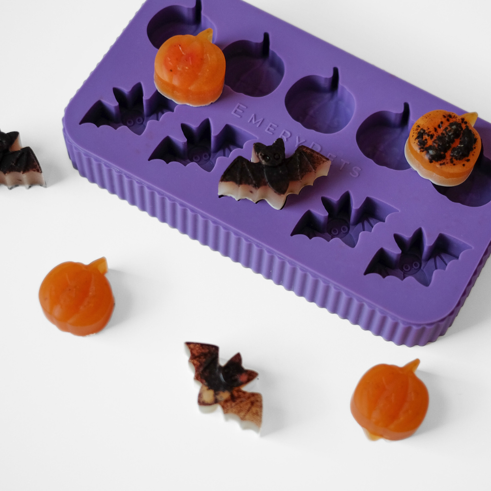 Bat + Pumpkin Treat Mold (Seasonal)