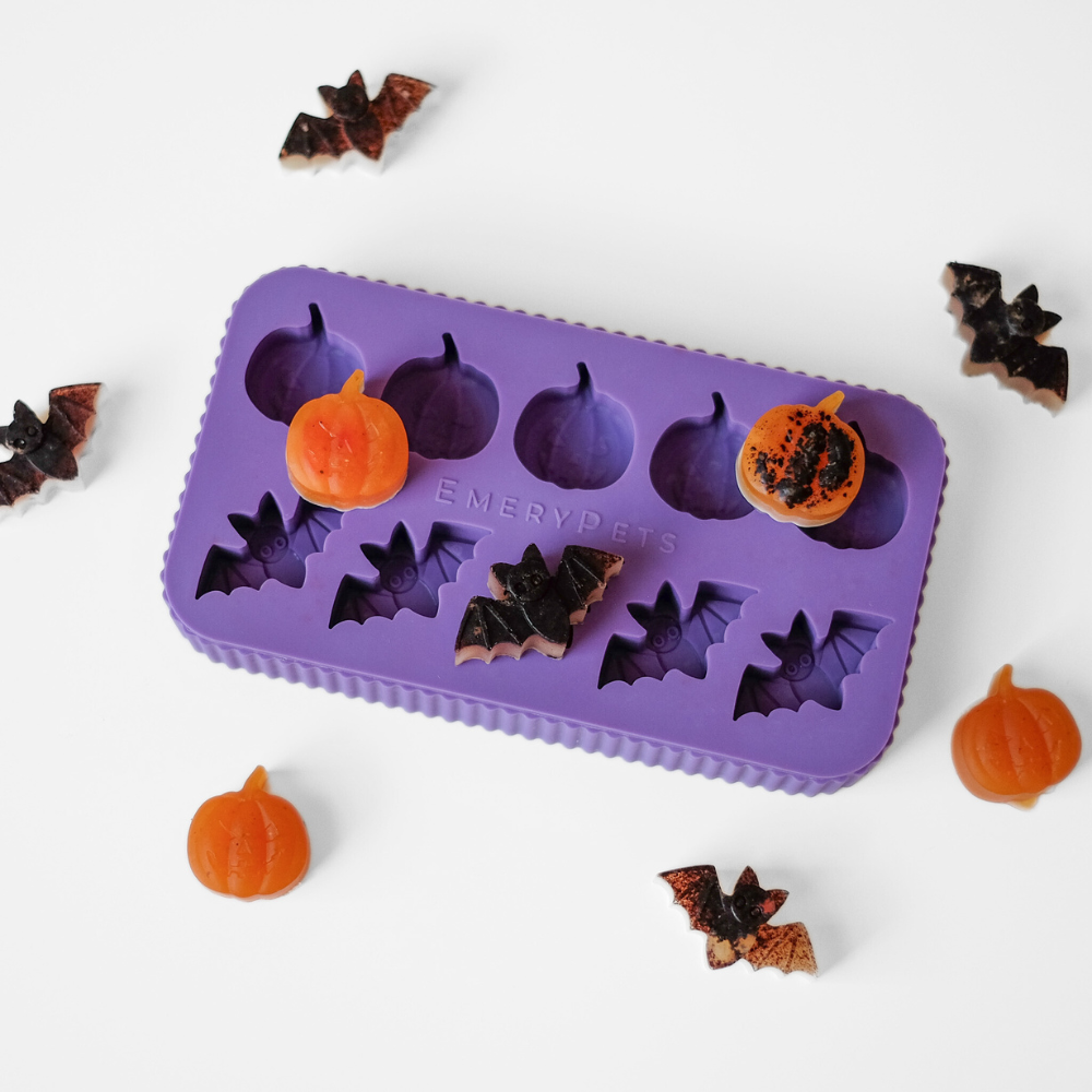 Bat + Pumpkin Treat Mold (Seasonal)