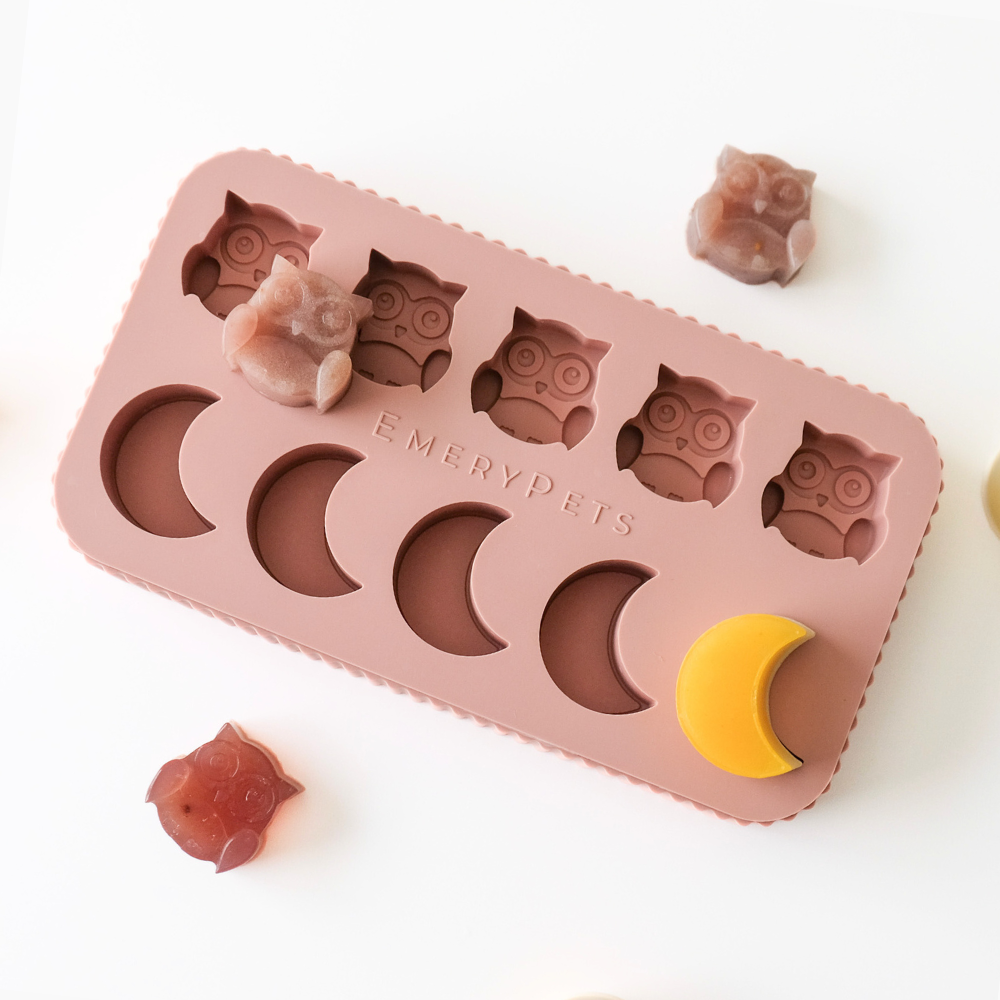 Owl + Moon Treat Mold