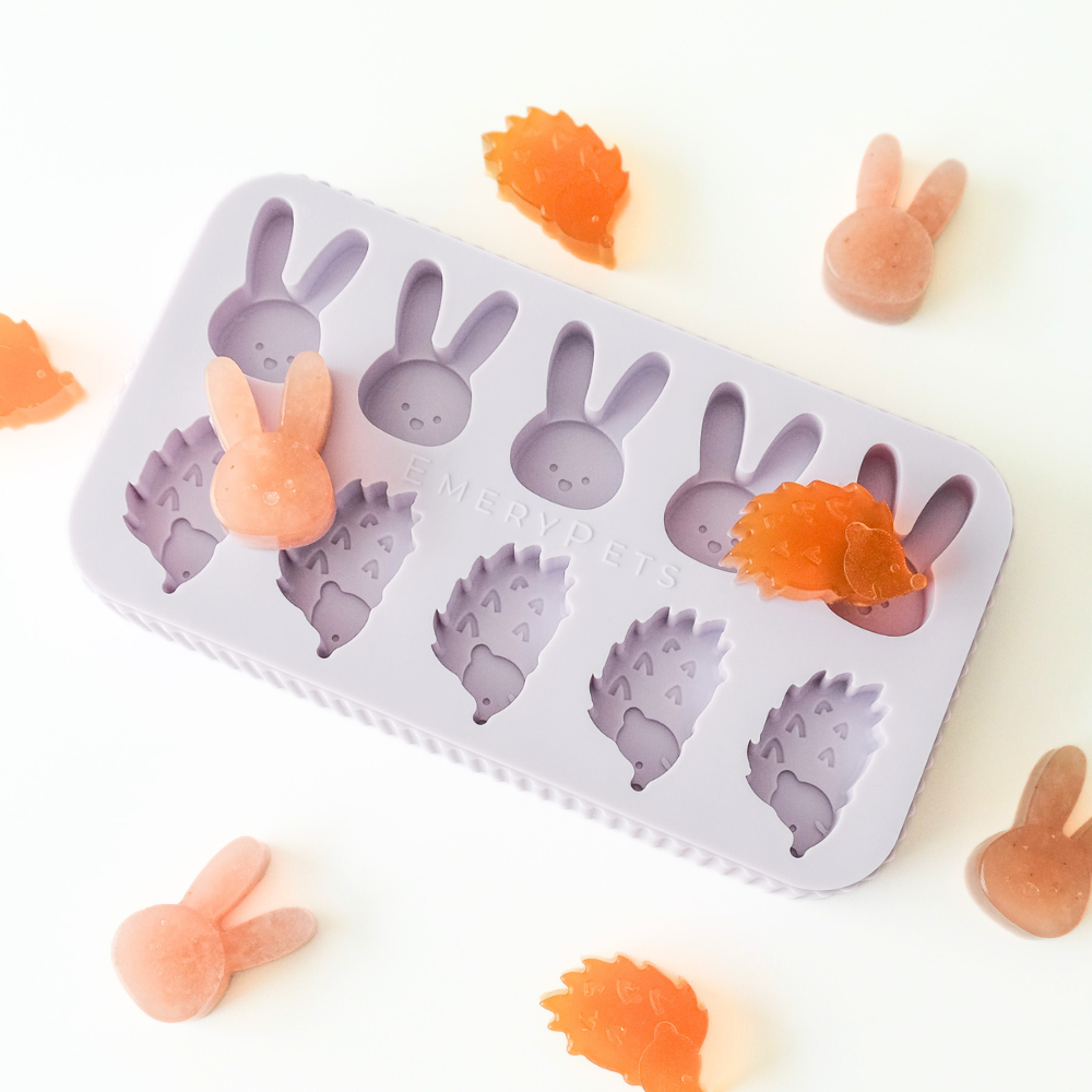 Hedgehog + Bunny Treat Mold