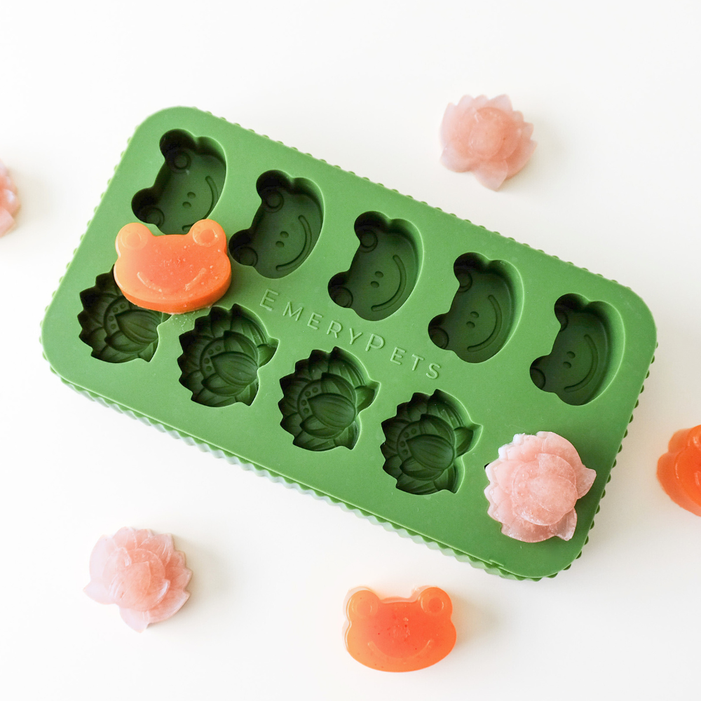 Frog + Lotus Treat Mold