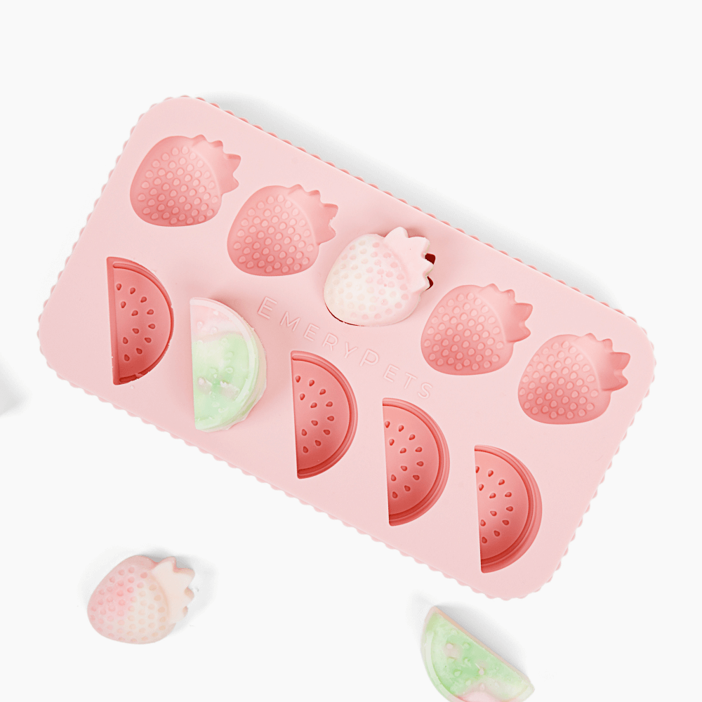 Watermelon + Strawberry Treat Mold